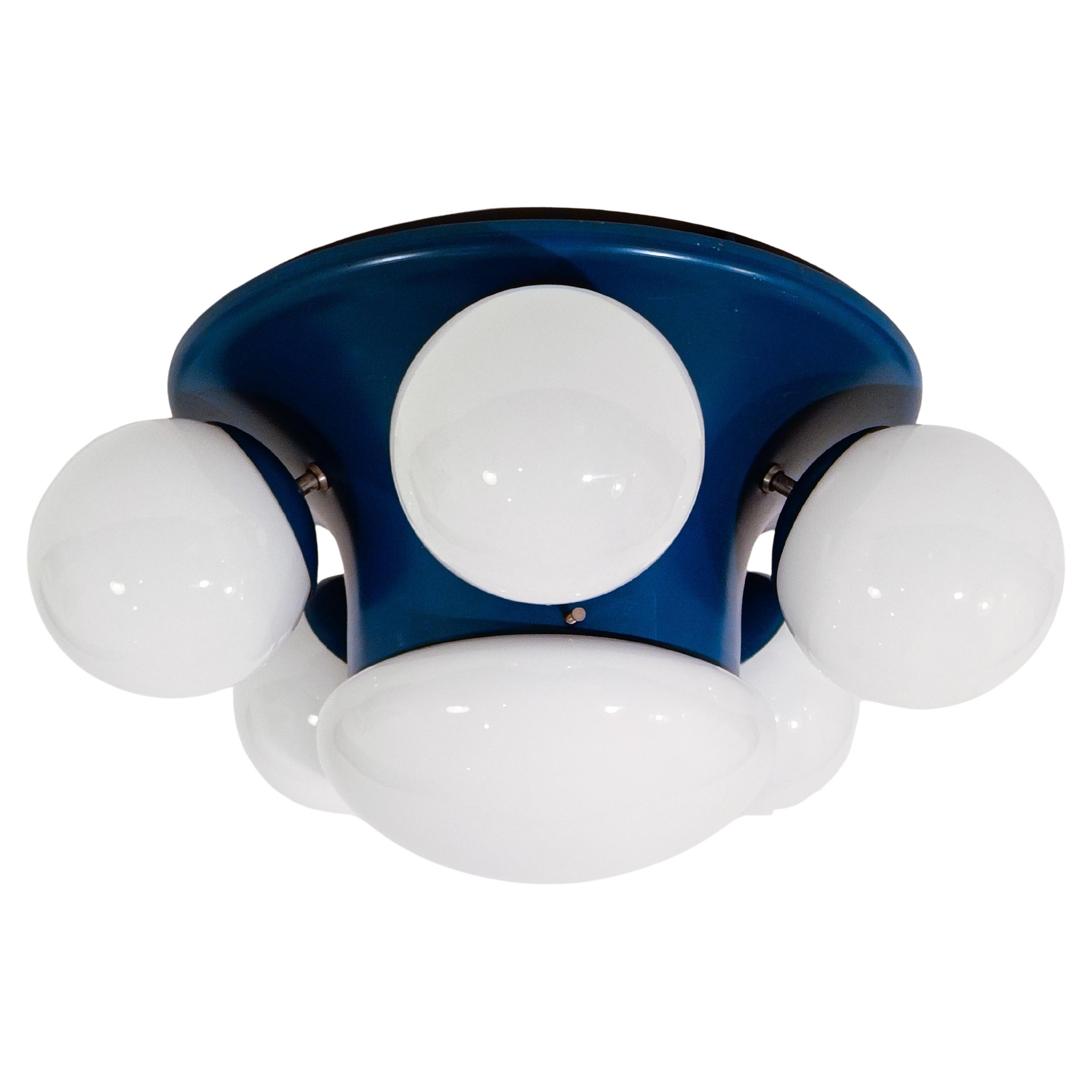 Stilnovo flush mount, Italy 1960s